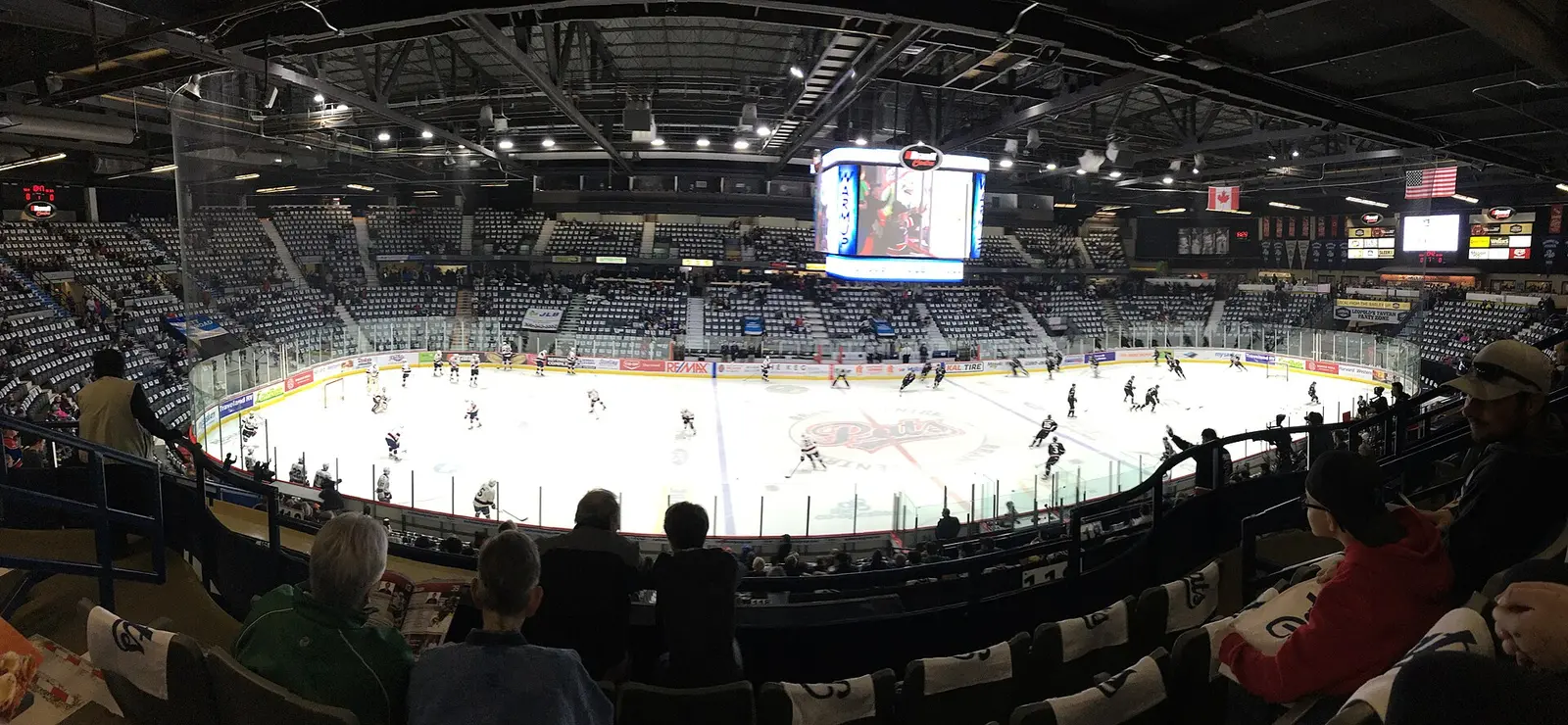 The Brandt Centre arena at the Regina exhibition grounds